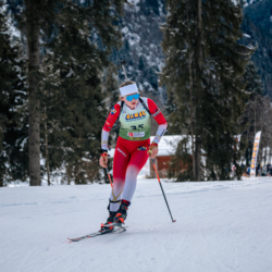 Samse National Tour n°5,LES CONTAMINES, FRANCE - JANUARY 24: MELLOUET ACHARD ZABOU of FRA January 24, 2026 in Les Contamines, France. (Photo by Rodriguez Alexis / @Aleiks_photo)
