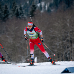 Samse National Tour n°5,LES CONTAMINES, FRANCE - JANUARY 24: PIC CALINE of FRA January 24, 2026 in Les Contamines, France. (Photo by Rodriguez Alexis / @Aleiks_photo)