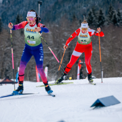 Samse National Tour n°5,LES CONTAMINES, FRANCE - JANUARY 24: HERICHER MARIE of FRA January 24, 2026 in Les Contamines, France. (Photo by Rodriguez Alexis / @Aleiks_photo)