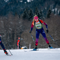 Samse National Tour n°5,LES CONTAMINES, FRANCE - JANUARY 24: BOUILLET ELSA of FRA January 24, 2026 in Les Contamines, France. (Photo by Rodriguez Alexis / @Aleiks_photo)