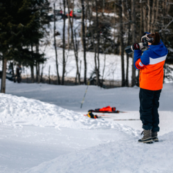 Samse National Tour n°5,LES CONTAMINES, FRANCE - JANUARY 24: LUCINE RAYMOND January 24, 2026 in Les Contamines, France. (Photo by Rodriguez Alexis / @Aleiks_photo)