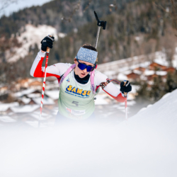 Samse National Tour n°5,LES CONTAMINES, FRANCE - JANUARY 24: DUSSERRE ALICE of FRA January 24, 2026 in Les Contamines, France. (Photo by Rodriguez Alexis / @Aleiks_photo)