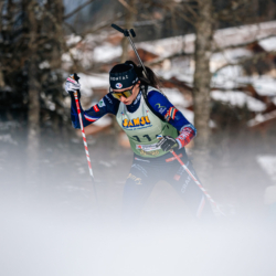 Samse National Tour n°5,LES CONTAMINES, FRANCE - JANUARY 24: ROGUET LOUISE of FRA January 24, 2026 in Les Contamines, France. (Photo by Rodriguez Alexis / @Aleiks_photo)