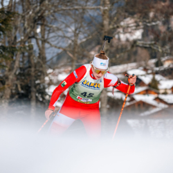 Samse National Tour n°5,LES CONTAMINES, FRANCE - JANUARY 24: HERICHER MARIE of FRA January 24, 2026 in Les Contamines, France. (Photo by Rodriguez Alexis / @Aleiks_photo)