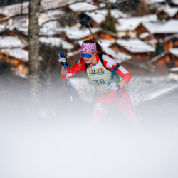 Samse National Tour n°5,LES CONTAMINES, FRANCE - JANUARY 24: PALLUD BAMBOU of FRA January 24, 2026 in Les Contamines, France. (Photo by Rodriguez Alexis / @Aleiks_photo)