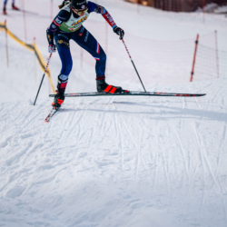 Samse National Tour n°5,LES CONTAMINES, FRANCE - JANUARY 24: ROGUET LOUISE of FRA January 24, 2026 in Les Contamines, France. (Photo by Rodriguez Alexis / @Aleiks_photo)