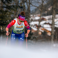 Samse National Tour n°5,LES CONTAMINES, FRANCE - JANUARY 24: MARGUET ROSE of FRA January 24, 2026 in Les Contamines, France. (Photo by Rodriguez Alexis / @Aleiks_photo)