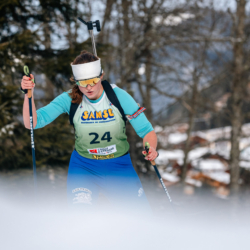 Samse National Tour n°5,LES CONTAMINES, FRANCE - JANUARY 24: VASSEL LOU-ANN of FRA January 24, 2026 in Les Contamines, France. (Photo by Rodriguez Alexis / @Aleiks_photo)