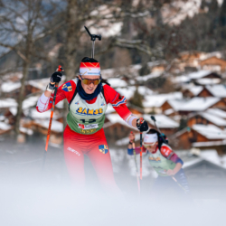 Samse National Tour n°5,LES CONTAMINES, FRANCE - JANUARY 24: PIC CALINE of FRA January 24, 2026 in Les Contamines, France. (Photo by Rodriguez Alexis / @Aleiks_photo)
