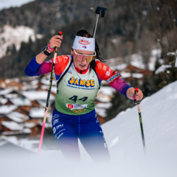 Samse National Tour n°5,LES CONTAMINES, FRANCE - JANUARY 24: LAURENT FIONA of FRA January 24, 2026 in Les Contamines, France. (Photo by Rodriguez Alexis / @Aleiks_photo)