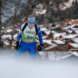 Samse National Tour n°5,LES CONTAMINES, FRANCE - JANUARY 24: OUVRIER-BUFFET ADELE of FRA January 24, 2026 in Les Contamines, France. (Photo by Rodriguez Alexis / @Aleiks_photo)