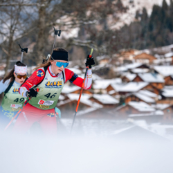 Samse National Tour n°5,LES CONTAMINES, FRANCE - JANUARY 24: BONAIME MARGOT of FRA January 24, 2026 in Les Contamines, France. (Photo by Rodriguez Alexis / @Aleiks_photo)
