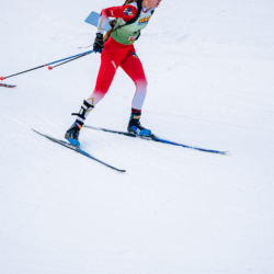 Samse National Tour n°5,LES CONTAMINES, FRANCE - JANUARY 24: DAUTHEVILLE JEANNE of FRA January 24, 2026 in Les Contamines, France. (Photo by Rodriguez Alexis / @Aleiks_photo)