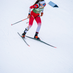 Samse National Tour n°5,LES CONTAMINES, FRANCE - JANUARY 24: MELLOUET ACHARD ZABOU of FRA January 24, 2026 in Les Contamines, France. (Photo by Rodriguez Alexis / @Aleiks_photo)