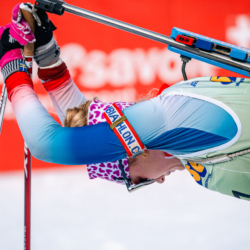 Samse National Tour n°5,LES CONTAMINES, FRANCE - JANUARY 24: GIACOMETTI CLARA of FRA January 24, 2026 in Les Contamines, France. (Photo by Rodriguez Alexis / @Aleiks_photo)