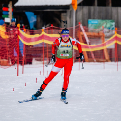 Samse National Tour n°5,LES CONTAMINES, FRANCE - JANUARY 24: LOOSEN LUCIE of FRA January 24, 2026 in Les Contamines, France. (Photo by Rodriguez Alexis / @Aleiks_photo)