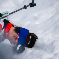 Samse National Tour n°5,LES CONTAMINES, FRANCE - JANUARY 24: LOOSEN LUCIE of FRA January 24, 2026 in Les Contamines, France. (Photo by Rodriguez Alexis / @Aleiks_photo)