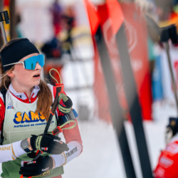 Samse National Tour n°5,LES CONTAMINES, FRANCE - JANUARY 24: BONAIME MARGOT of FRA January 24, 2026 in Les Contamines, France. (Photo by Rodriguez Alexis / @Aleiks_photo)