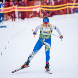Samse National Tour n°5,LES CONTAMINES, FRANCE - JANUARY 24: COURTIEU ELIA of FRA January 24, 2026 in Les Contamines, France. (Photo by Rodriguez Alexis / @Aleiks_photo)