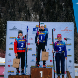 Samse National Tour n°5,LES CONTAMINES, FRANCE - JANUARY 24: FONTAINE THEMICE of FRA, DUPONT BALLET BAZ LOU ANNE of FRA and ORVAIN CHLOE of FRA January 24, 2026 in Les Contamines, France. (Photo by Rodriguez Alexis / @Aleiks_photo)
