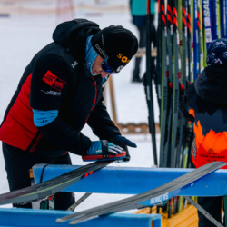 Samse National Tour n°5,LES CONTAMINES, FRANCE - JANUARY 24: COACH January 24, 2026 in Les Contamines, France. (Photo by Rodriguez Alexis / @Aleiks_photo)