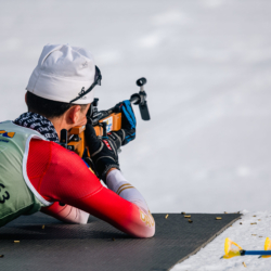 Samse National Tour n°5,LES CONTAMINES, FRANCE - JANUARY 24: LAINE VICTOR of FRA January 24, 2026 in Les Contamines, France. (Photo by Rodriguez Alexis / @Aleiks_photo)