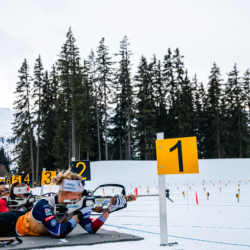 Samse National Tour n°4,MÉRIBEL, FRANCE - JANUARY 18: DUPONT BALLET BAZ LOU ANNE of FRA January 18, 2026 in Méribel, France. (Photo by Rodriguez Alexis / @Aleiks_photo)