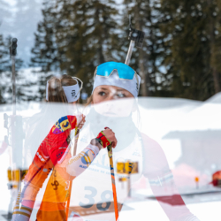 Samse National Tour n°4,MÉRIBEL, FRANCE - JANUARY 18: MELLOUET ACHARD ZABOU of FRA January 18, 2026 in Méribel, France. (Photo by Rodriguez Alexis / @Aleiks_photo)