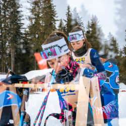 Samse National Tour n°4,MÉRIBEL, FRANCE - JANUARY 18: BUGEAUD LOLA of FRA January 18, 2026 in Méribel, France. (Photo by Rodriguez Alexis / @Aleiks_photo)