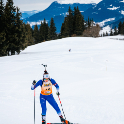 Samse National Tour n°4,MÉRIBEL, FRANCE - JANUARY 18: TEYSSANDIER JEANNE of FRA January 18, 2026 in Méribel, France. (Photo by Rodriguez Alexis / @Aleiks_photo)