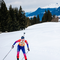 Samse National Tour n°4,MÉRIBEL, FRANCE - JANUARY 18: CART LAMY LISA of FRA January 18, 2026 in Méribel, France. (Photo by Rodriguez Alexis / @Aleiks_photo)