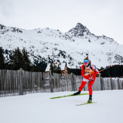 Samse National Tour n°4,MÉRIBEL, FRANCE - JANUARY 18: CURNILLON ELINE of FRA January 18, 2026 in Méribel, France. (Photo by Rodriguez Alexis / @Aleiks_photo)