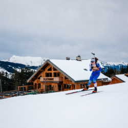 Samse National Tour n°4,MÉRIBEL, FRANCE - JANUARY 18: OLIVA JULIETTE of FRA January 18, 2026 in Méribel, France. (Photo by Rodriguez Alexis / @Aleiks_photo)