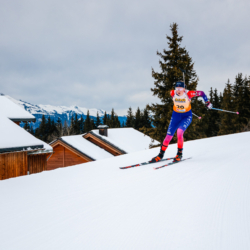 Samse National Tour n°4,MÉRIBEL, FRANCE - JANUARY 18: CART LAMY LISA of FRA January 18, 2026 in Méribel, France. (Photo by Rodriguez Alexis / @Aleiks_photo)