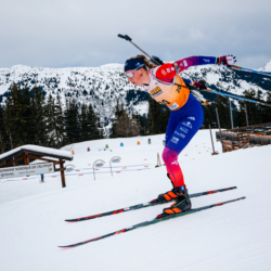 Samse National Tour n°4,MÉRIBEL, FRANCE - JANUARY 18: CART LAMY LISA of FRA January 18, 2026 in Méribel, France. (Photo by Rodriguez Alexis / @Aleiks_photo)