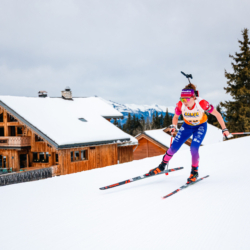 Samse National Tour n°4,MÉRIBEL, FRANCE - JANUARY 18: MARGUET ROSE of FRA January 18, 2026 in Méribel, France. (Photo by Rodriguez Alexis / @Aleiks_photo)