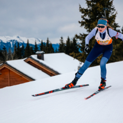 Samse National Tour n°4,MÉRIBEL, FRANCE - JANUARY 18: KHARYTONCHYK KRISTINA of FRA January 18, 2026 in Méribel, France. (Photo by Rodriguez Alexis / @Aleiks_photo)