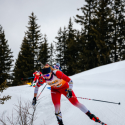 Samse National Tour n°4,MÉRIBEL, FRANCE - JANUARY 18: MORETTI LENA of FRA January 18, 2026 in Méribel, France. (Photo by Rodriguez Alexis / @Aleiks_photo)