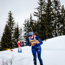 Samse National Tour n°4,MÉRIBEL, FRANCE - JANUARY 18: DUSSERRE ALICE of FRA January 18, 2026 in Méribel, France. (Photo by Rodriguez Alexis / @Aleiks_photo)
