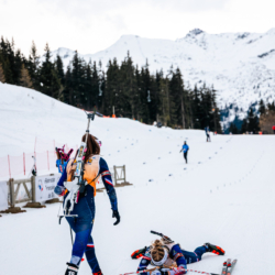 Samse National Tour n°4,MÉRIBEL, FRANCE - JANUARY 18: BUGEAUD LOLA of FRA January 18, 2026 in Méribel, France. (Photo by Rodriguez Alexis / @Aleiks_photo)