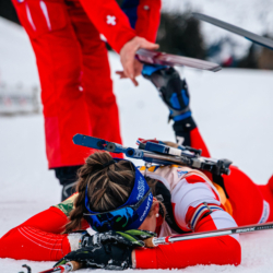 Samse National Tour n°4,MÉRIBEL, FRANCE - JANUARY 18: JEANNIER LEONIE of FRA January 18, 2026 in Méribel, France. (Photo by Rodriguez Alexis / @Aleiks_photo)