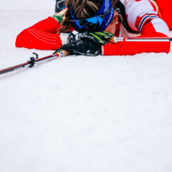 Samse National Tour n°4,MÉRIBEL, FRANCE - JANUARY 18: JEANNIER LEONIE of FRA January 18, 2026 in Méribel, France. (Photo by Rodriguez Alexis / @Aleiks_photo)