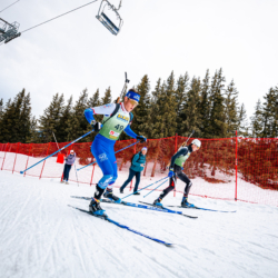 Samse National Tour n°4,MÉRIBEL, FRANCE - JANUARY 18: COLOMBAN NICOLAS of FRA January 18, 2026 in Méribel, France. (Photo by Rodriguez Alexis / @Aleiks_photo)