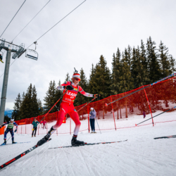 Samse National Tour n°4,MÉRIBEL, FRANCE - JANUARY 18: MADELENAT NANS of FRA January 18, 2026 in Méribel, France. (Photo by Rodriguez Alexis / @Aleiks_photo)