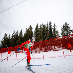 Samse National Tour n°4,MÉRIBEL, FRANCE - JANUARY 18: LAIN? MATHIS of FRA January 18, 2026 in Méribel, France. (Photo by Rodriguez Alexis / @Aleiks_photo)