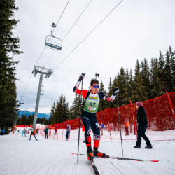 Samse National Tour n°4,MÉRIBEL, FRANCE - JANUARY 18: FASTIGGI BAILINA TEO of FRA January 18, 2026 in Méribel, France. (Photo by Rodriguez Alexis / @Aleiks_photo)