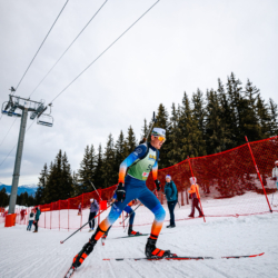 Samse National Tour n°4,MÉRIBEL, FRANCE - JANUARY 18: ROCHEGUDE-RIBOT NOE of FRA January 18, 2026 in Méribel, France. (Photo by Rodriguez Alexis / @Aleiks_photo)