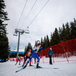 Samse National Tour n°4,MÉRIBEL, FRANCE - JANUARY 18: PERRILLAT-BOTTONET EMILE of FRA January 18, 2026 in Méribel, France. (Photo by Rodriguez Alexis / @Aleiks_photo)