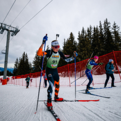 Samse National Tour n°4,MÉRIBEL, FRANCE - JANUARY 18: LIATARD LENY of FRA January 18, 2026 in Méribel, France. (Photo by Rodriguez Alexis / @Aleiks_photo)