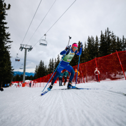Samse National Tour n°4,MÉRIBEL, FRANCE - JANUARY 18: COLOMBAN ALEXIS of FRA January 18, 2026 in Méribel, France. (Photo by Rodriguez Alexis / @Aleiks_photo)